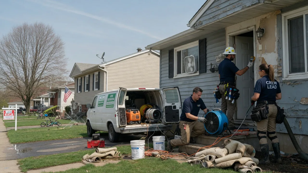 Flood Cleanup in Galesburg, IL near me